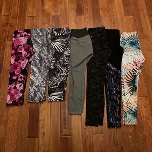 Fabletics Variety Tights Bundle (Qty 7)